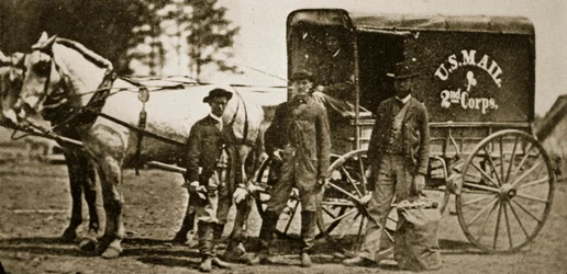 Postwagen des Zweiten Korps, 1861-65